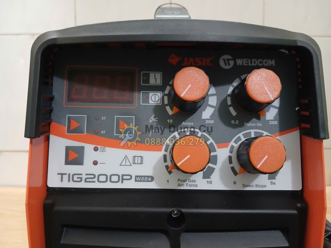  Máy Hàn TIG Xung Jasic TIG-200P (W224) Chính Hãng Có Sẵn Tại Máy Dụng Cụ 