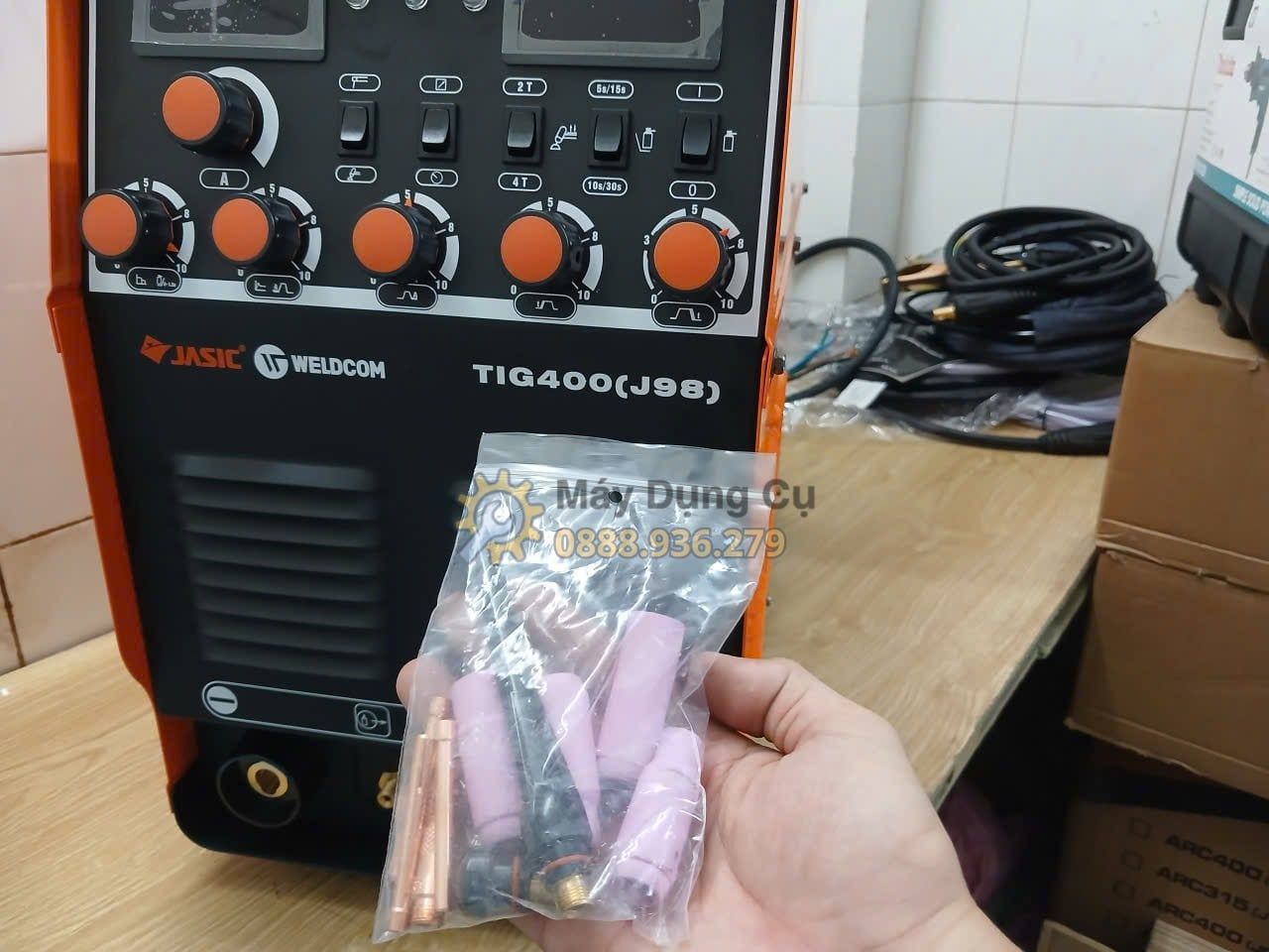  Máy Hàn 380V Jasic TIG-400 (J98) Chính Hãng Có Sẵn Tại Máy Dụng Cụ 