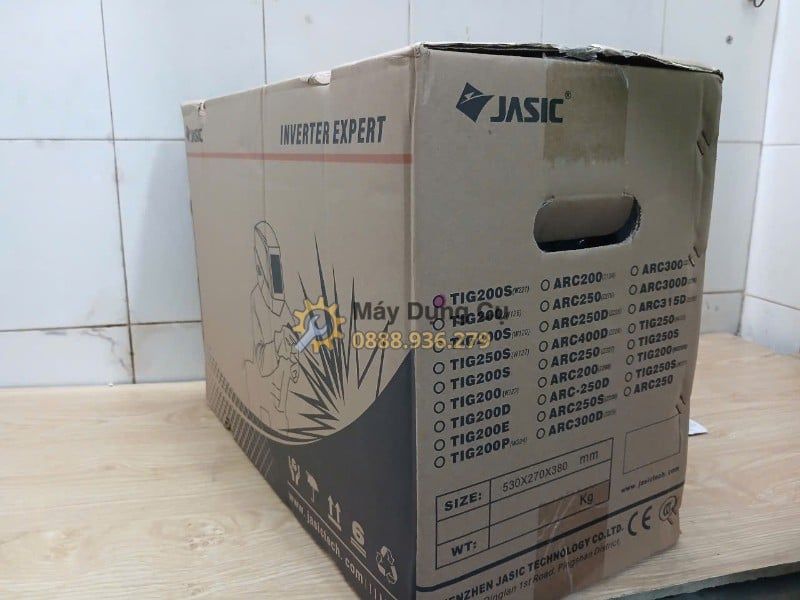  Máy Hàn TIG Jasic TIG200S W221 Chính Hãng Có Sẵn Tại Máy Dụng Cụ 