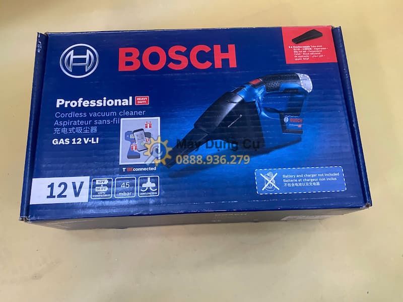  Máy hút bụi dùng pin Bosch GAS 12V-LI 