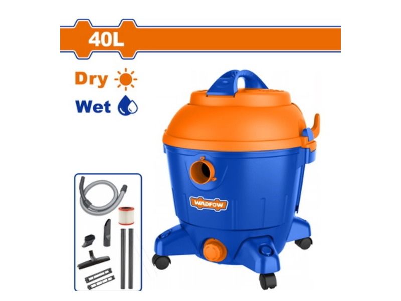  Máy Hút Bụi 1200W-40L WADFOW WVR7A40 