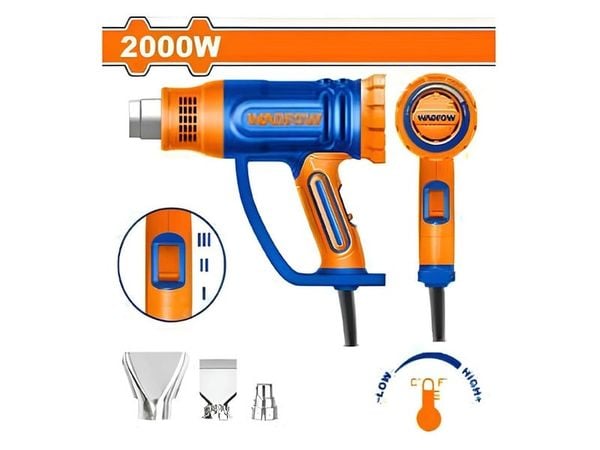  Máy thổi nhiệt 2000W Wadfow WHG1520 