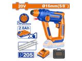  Máy khoan búa dùng pin 20V Wadfow WLM1B162 (1 Pin 2.0Ah, 1 Sạc) 
