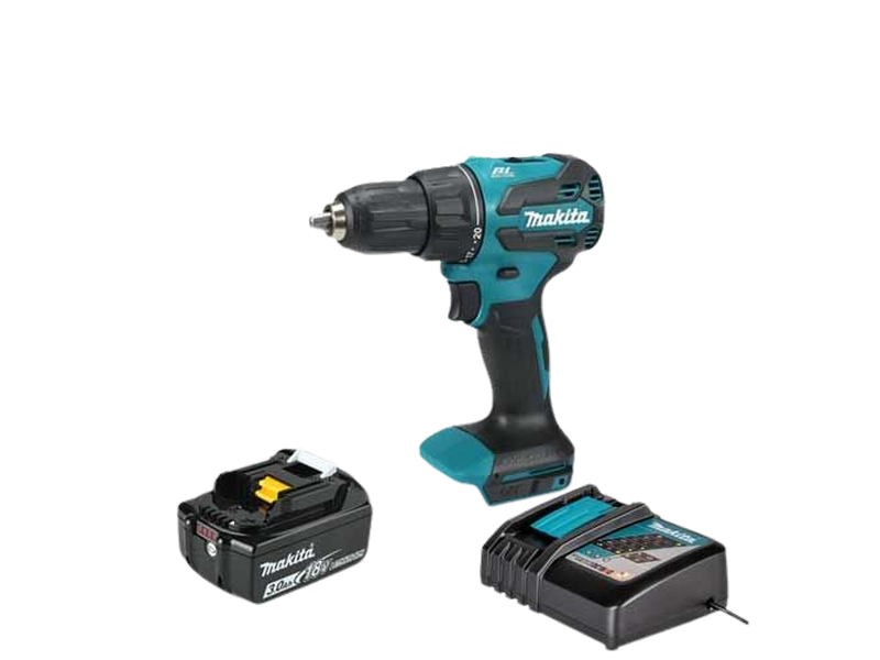  Máy Khoan Búa, Vặn Vít Dùng Pin 18V Makita DHP490SFX1 