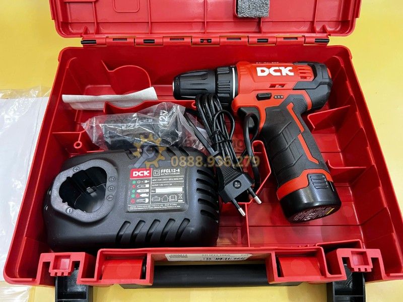  Máy Khoan Vặn Vít Pin 12V DCK KDJZ23-10 TYPE EK 