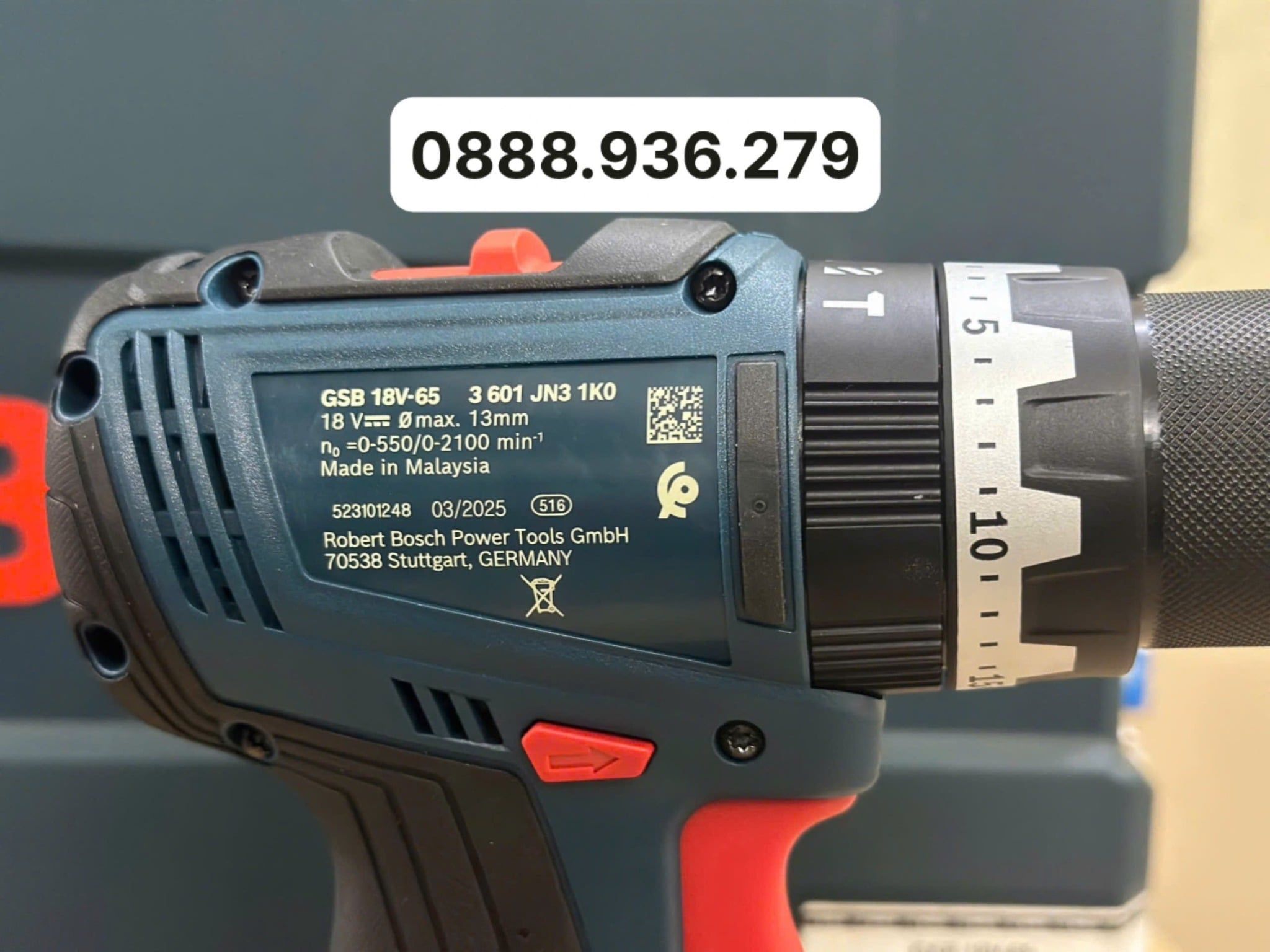  Máy Khoan Pin Động Lực Bosch GSB 18V-65 