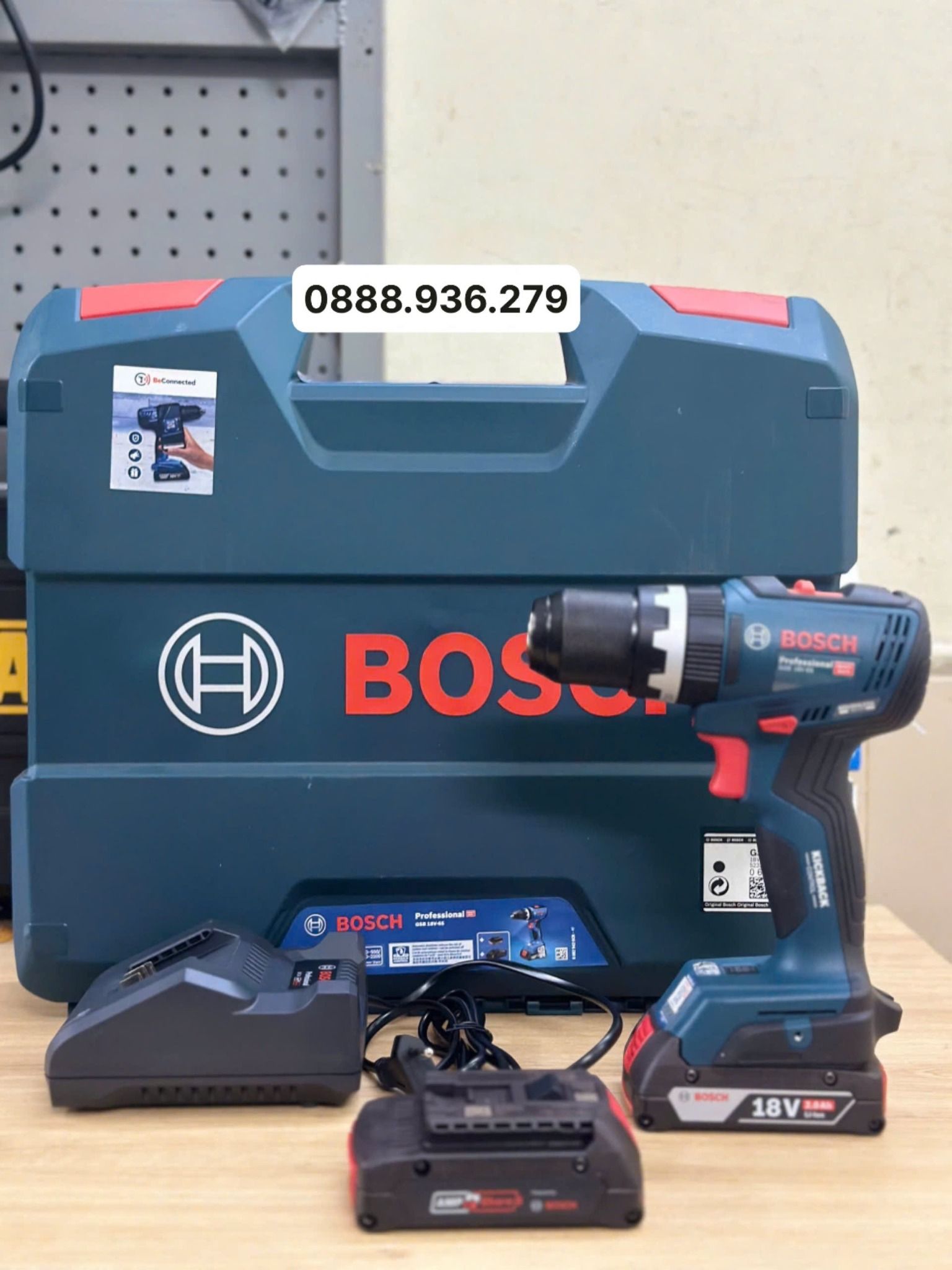  Máy Khoan Pin Động Lực Bosch GSB 18V-65 