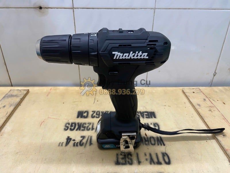  Makita HP333DWYB 12V Max - Máy Khoan Búa Và Vặn Vít Pin Gọn Nhẹ Cho Thợ Lắp Đặt 