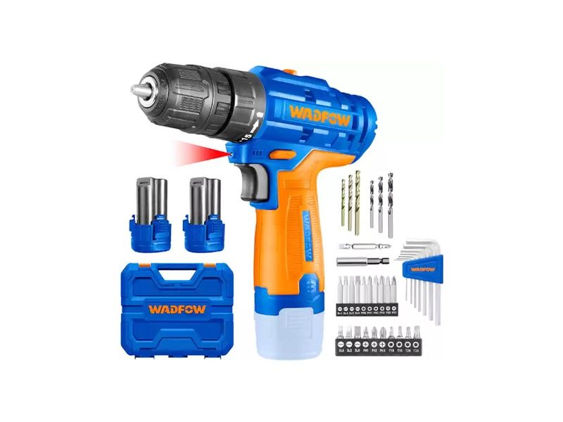  Máy khoan dùng pin Lithium-ion 12V Wadfow WCDS525 (không gồm đầu sạc) 