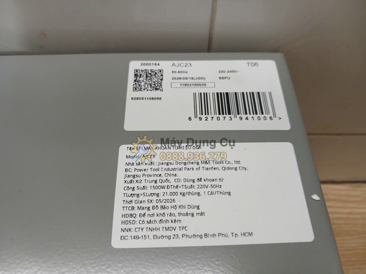  Máy Khoan Từ 1500W DCA AJC23 Chính Hãng Có Sẵn Tại Máy Dụng Cụ 