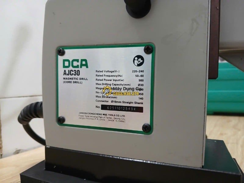  Máy Khoan Từ DCA AJC30 900W, Khoan Lõi 30mm Chính Hãng Có Sẵn 