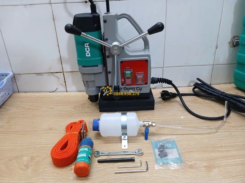  Máy Khoan Từ DCA AJC30 900W, Khoan Lõi 30mm Chính Hãng Có Sẵn 