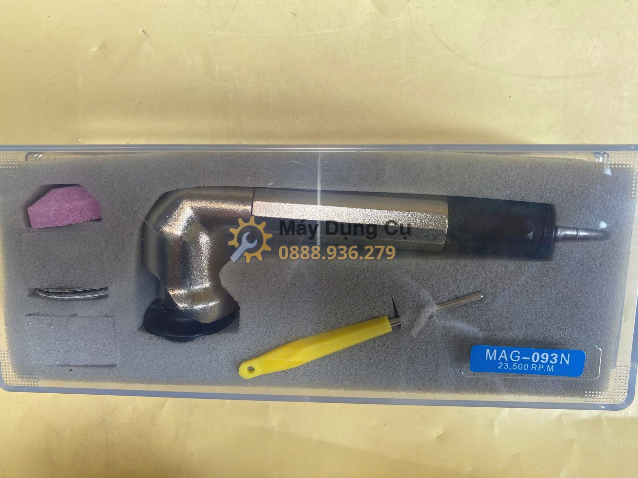  Máy Mài Khuôn Hơi 90 Độ UHT MAG-093N 
