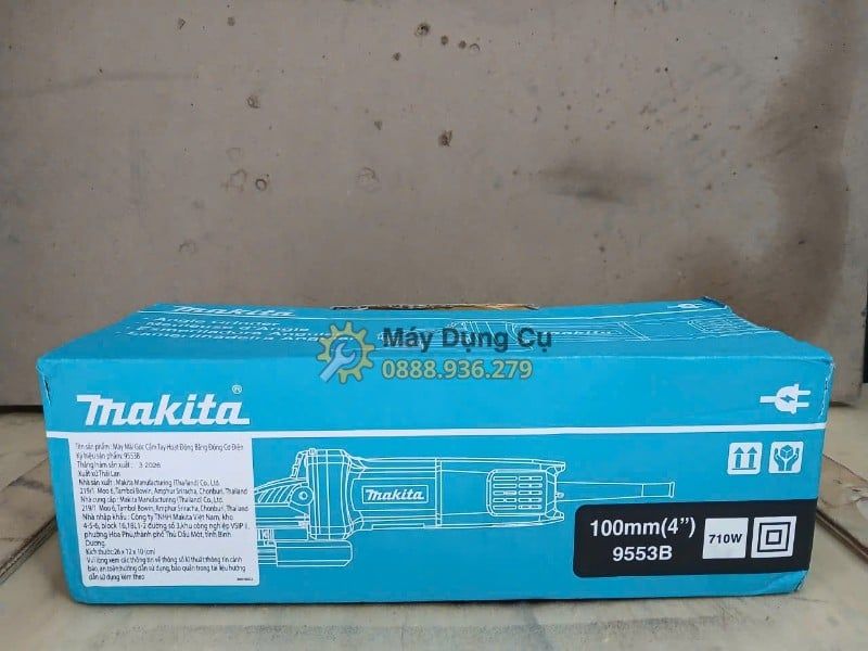  Máy mài góc Makita 9553B 710W 100mm Chính Hãng Có Sẵn Tại Máy Dụng Cụ 