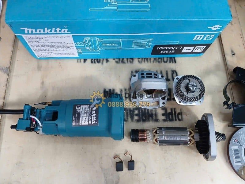  Máy mài góc Makita 9553B 710W 100mm Chính Hãng Có Sẵn Tại Máy Dụng Cụ 