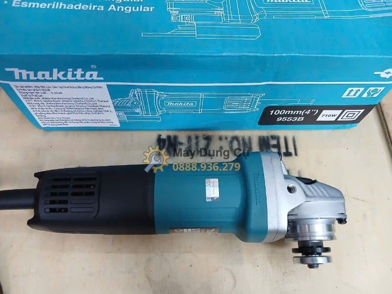  Máy mài góc Makita 9553B 710W 100mm Chính Hãng Có Sẵn Tại Máy Dụng Cụ 