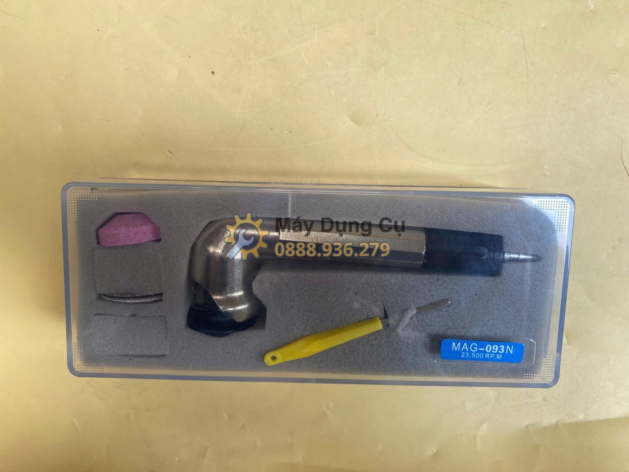  Máy Mài Khuôn Hơi 90 Độ UHT MAG-093N 