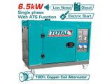  Máy phát điện dùng dầu 6.5kW Total TP265001 