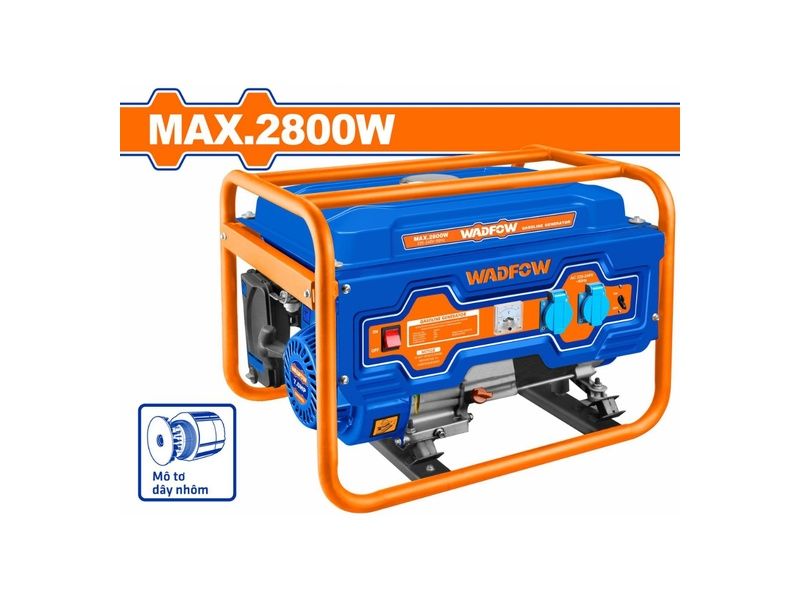  Máy phát điện chạy xăng 2.8KW Wadfow WGEAA05D 