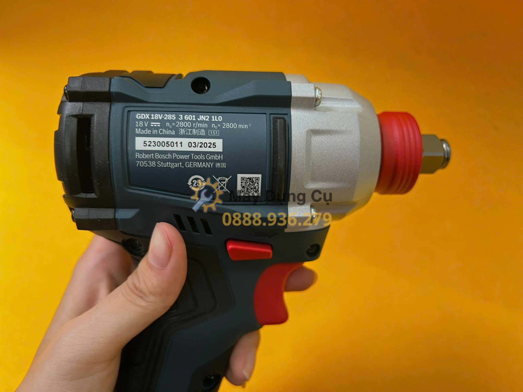  Máy vặn vít và bu lông dùng pin 18V Bosch GDX 18V-285 (2 Pin) 