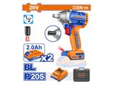  Máy vặn bu lông dùng pin 20V Wadfow WCD1B33 (2 Pin 2.0Ah, 1 Sạc) 