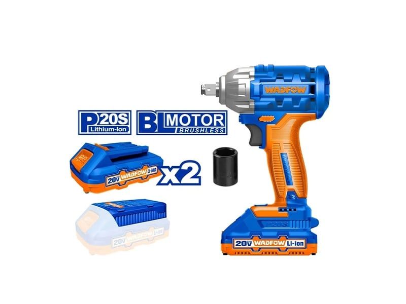  Máy siết buloong dùng pin 20V Wadfow WCD1512 