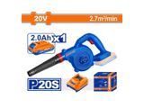  Máy thổi bụi dùng pin 20V Wadfow WBLP522 (có pin & sạc) 