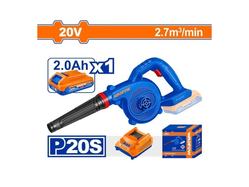  Máy thổi bụi dùng pin 20V Wadfow WBLP522 (có pin & sạc) 