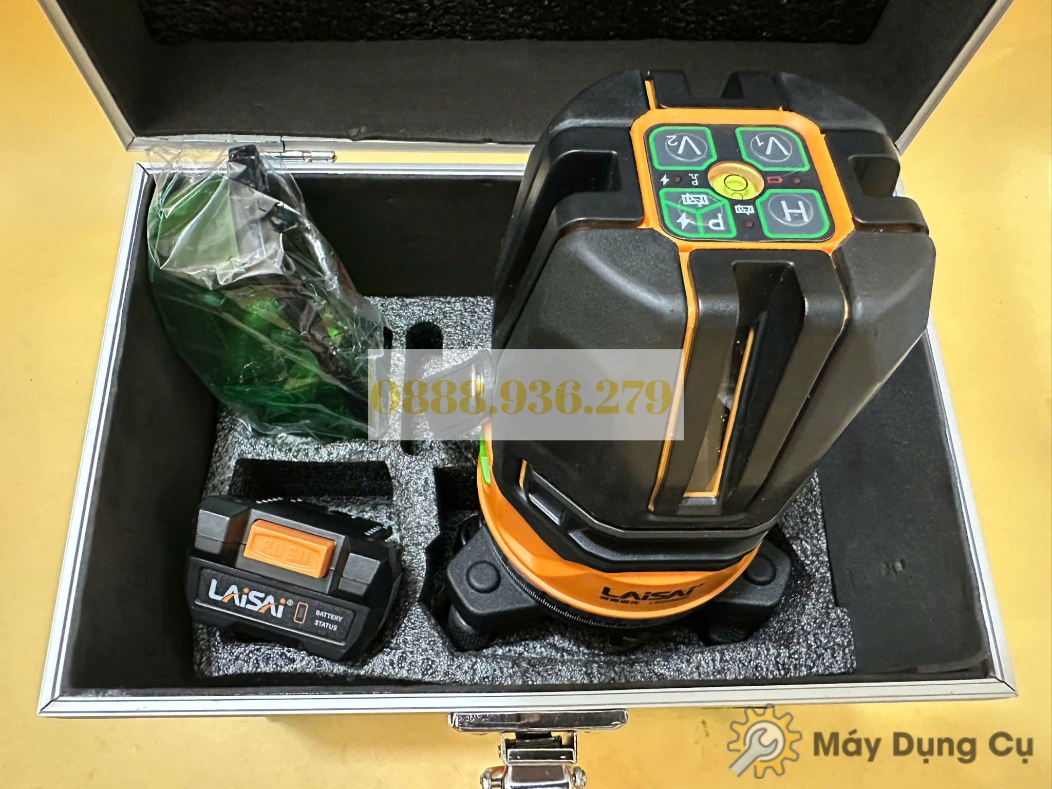  Máy cân mực laser 5 tia xanh Laisai LSG6860D 