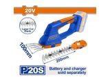  Máy cắt tỉa làm vườn dùng pin 20V (không kèm pin sạc) WADFOW - WJC1520 