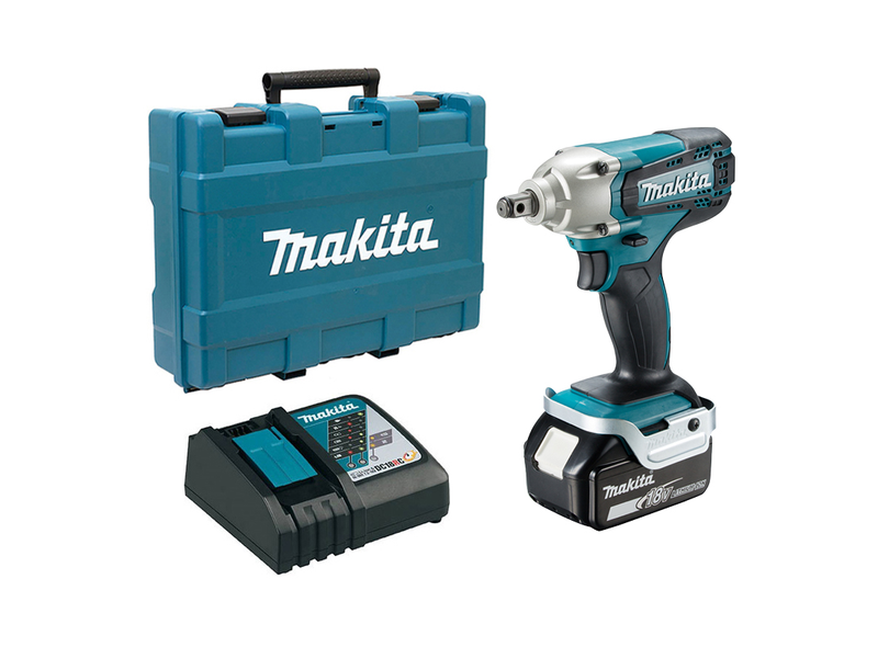  Máy vặn bu lông dùng pin 18V Makita DTW190FJX8 (1 Pin 3.0Ah & Sạc Nhanh) 