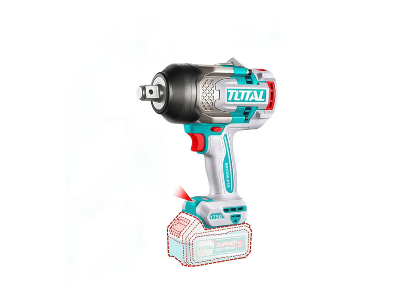 Máy vặn bu lông dùng pin 20V Total TIWLI201751 (Chưa Pin & Sạc) 