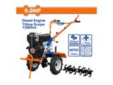  Máy xới đất chạy dầu diesel 9.0HP Wadfow WTL3A135 (kiểu lưỡi 40 chiếc) 