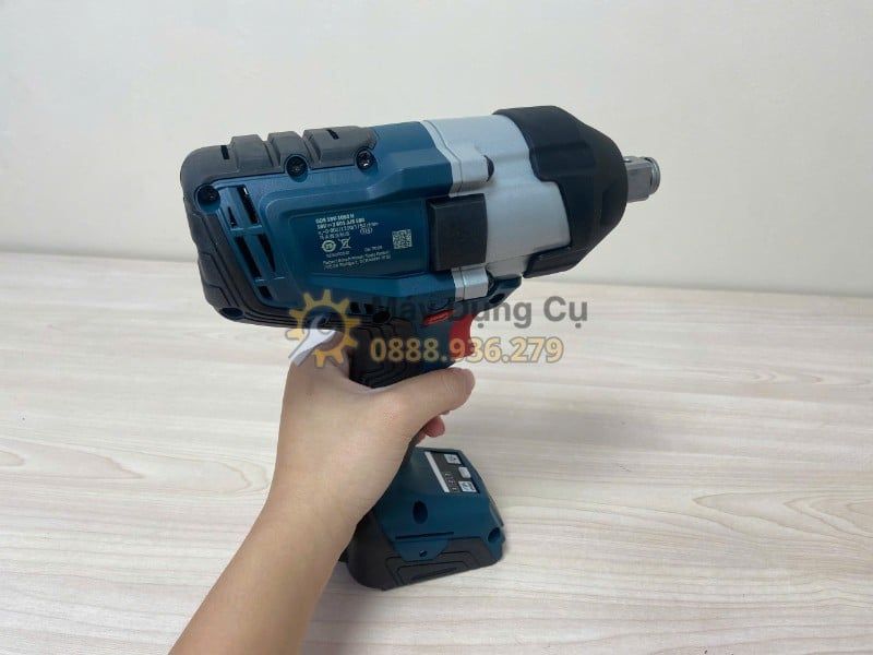  Máy Siết Bulong Dùng Pin Bosch GDS 18V-1050H – Lực Siết Khủng 1050Nm, Đầu Vuông 3/4