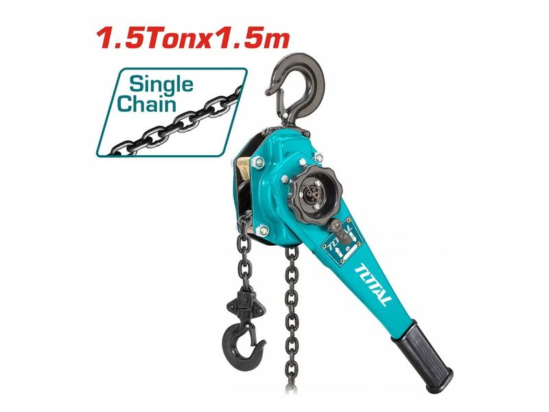  Pa lăng xích lắc tay 1.5 tấn 1.5m Total THSLB1501 