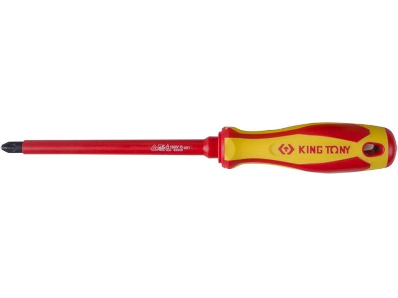  PH1x100mm Tuốc nơ vít bake cách điện 1000v Kingtony 14710104 