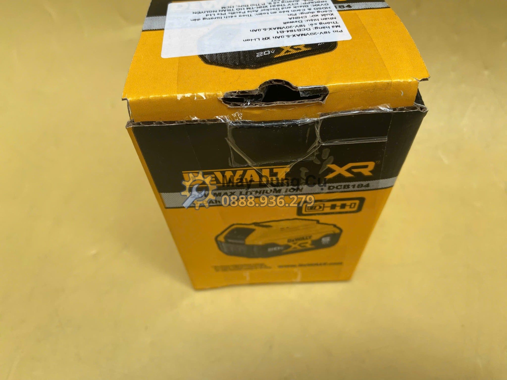  Pin Dewalt DCB184-KR 20V-5.0Ah 