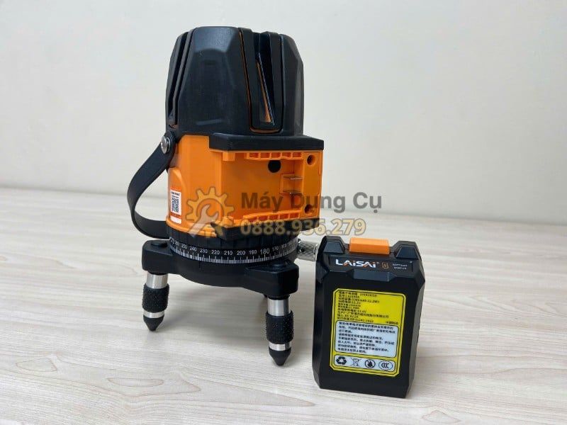  MÁY CÂN MỰC LASER 5 TIA XANH LAISAI LSG6860D - TIA XANH RÕ, TỰ CÂN BẰNG, PHÙ HỢP THI CÔNG NỘI THẤT 