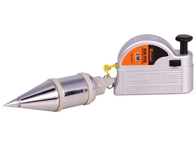  Quả Dọi Asaki AK-2571 3m 300g Có Nam Châm Chính Hãng 
