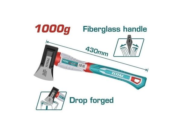  1000g Rìu cán nhựa Total THAX0611000F 