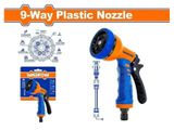  Vòi xịt nhựa 9 chế độ WADFOW - WNE9E34 