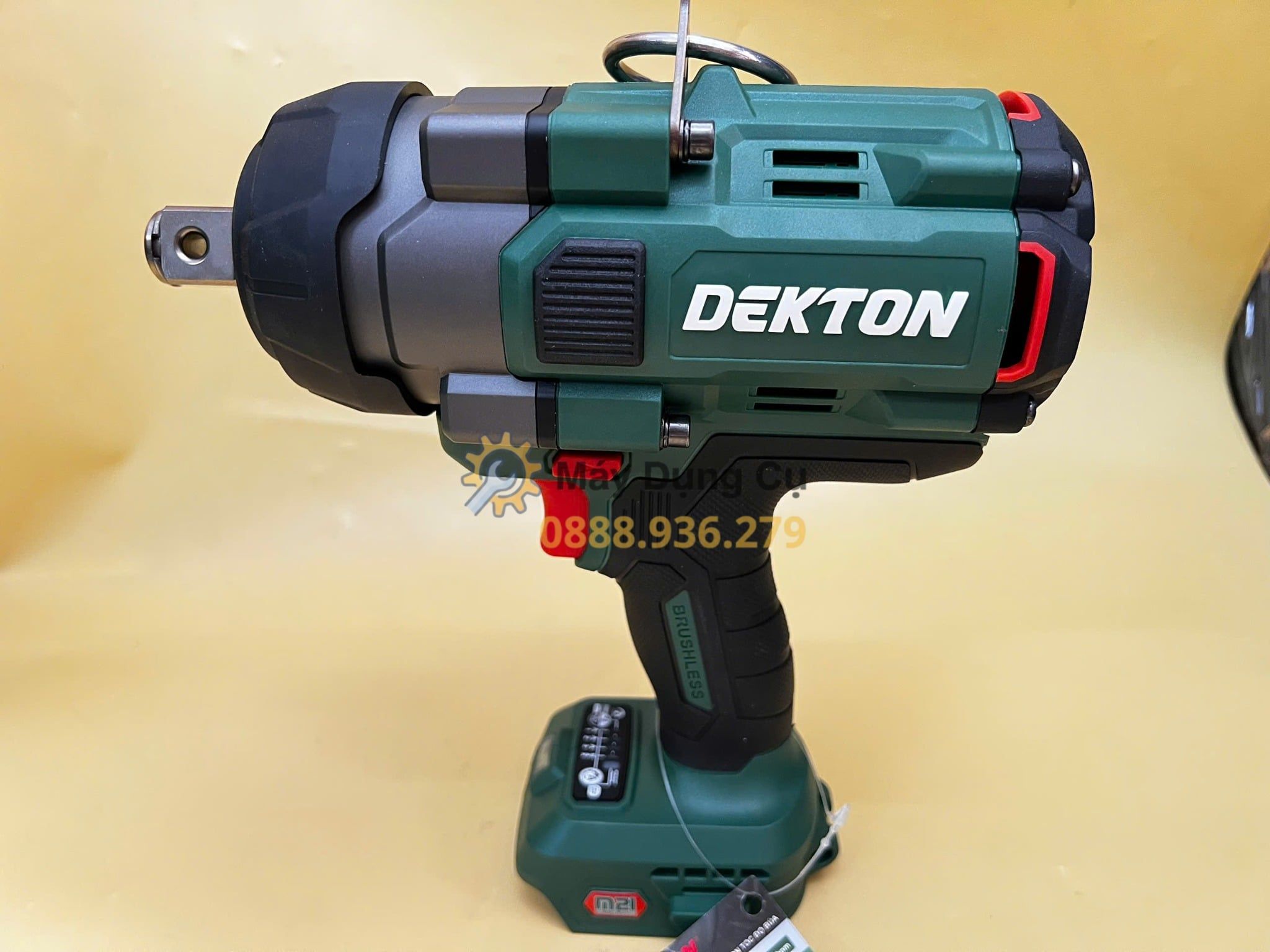  Thân máy siết bu lông dùng pin 21V Dekton M21-IW1650PRO 
