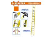  Thang xếp sợi thủy tinh kéo dài 2×12 bậc Wadfow WLD0924 