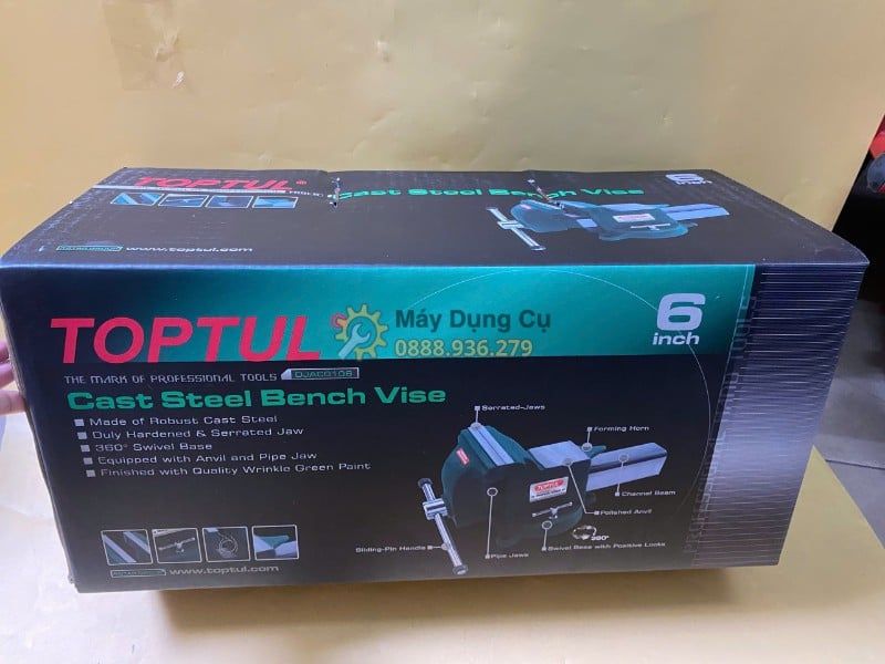  Ê Tô Kẹp Cơ Khí 6Inch Toptul DJAC0106 