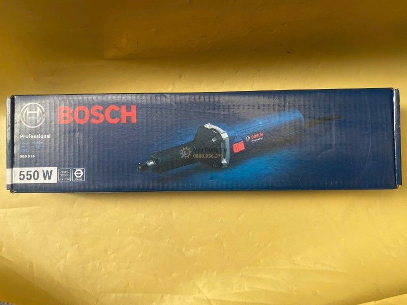  Máy mài thẳng 550W Bosch GGS 5 LS (6mm, 1/4'', 3mm) 