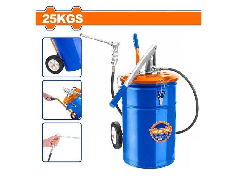  Dụng Cụ Bơm Mỡ Đẩy Tay 25kg WADFOW WHY2A25 