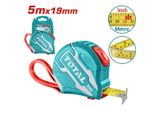  Thước cuộn thép nền vàng Total TMT126251 (5mx19mm) 