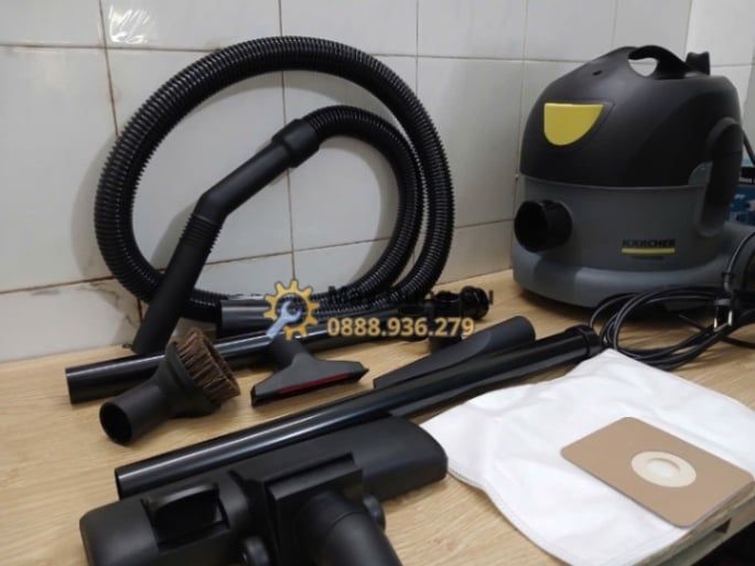  Máy Hút Bụi Khô Karcher T 8/1 Classic Công Suất 1600W 
