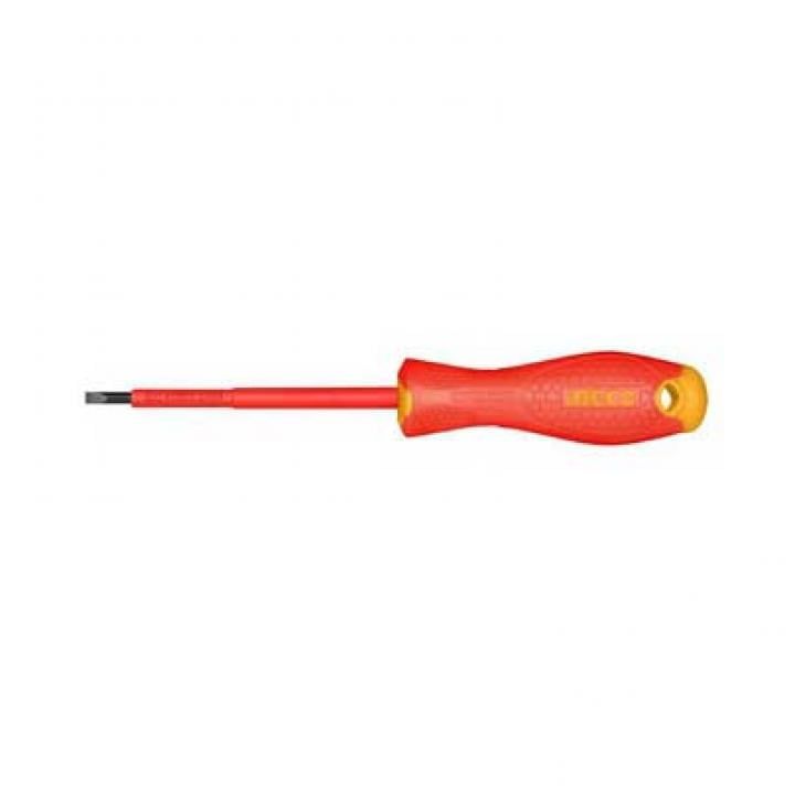  Tua vít dẹp cách điện INGCO HISD814100 