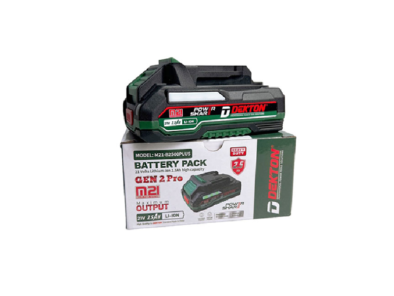  Pin Dekton 21V 2.5Ah M21-B2500PLUS 